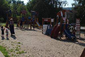 Детская игровая и спортивная площадка г.Пермь, ул. Таврическая (сквер)